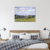 Alfred Sisley | Kombuis van de Seine in St-Cloud Canvas Afdruk (Insitu (Slaapkamer))