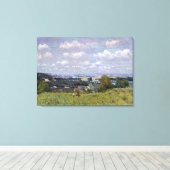 Alfred Sisley | Kombuis van de Seine in St-Cloud Canvas Afdruk (Insitu (Houten vloer))