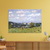 Alfred Sisley | Kombuis van de Seine in St-Cloud Canvas Afdruk (Insitu (Woonkamer))