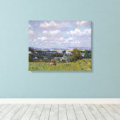 Alfred Sisley | Kombuis van de Seine in St-Cloud Canvas Afdruk (Insitu (Houten vloer))