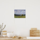 Alfred Sisley | Kombuis van de Seine in St-Cloud Poster (Keuken)