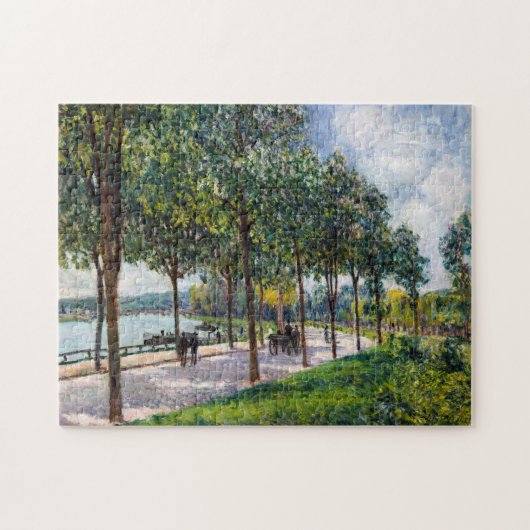 Alfred Sisley - Laan met kastanjebomen Legpuzzel (Horizontaal)