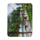 Alfred Sisley - Laan van Kastanjebomen Magneet (Verticaal)
