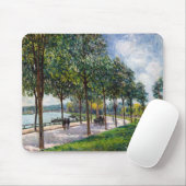 Alfred Sisley - Laan van Kastanjebomen Muismat (Met muis)