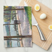 Alfred Sisley - Laan van Kastanjebomen Theedoek (Quarter Fold)