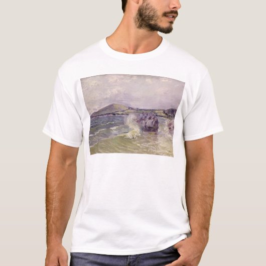 Alfred Sisley | Lady's Cove, Langland Bay, Le Mati T-shirt (Voorkant)