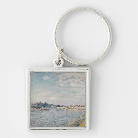 Alfred Sisley | Landschap Sleutelhanger (Voorkant)