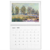 Alfred Sisley Landschappen 2026 Kalender (Mar 2026)