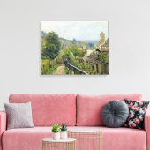 Alfred Sisley | Louveciennes, Hoogte Marly Canvas Afdruk (Insitu (Woonkamer))