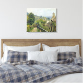 Alfred Sisley | Louveciennes, Hoogte Marly Canvas Afdruk (Insitu (Slaapkamer))