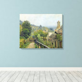 Alfred Sisley | Louveciennes, Hoogte Marly Canvas Afdruk (Insitu (Houten vloer))