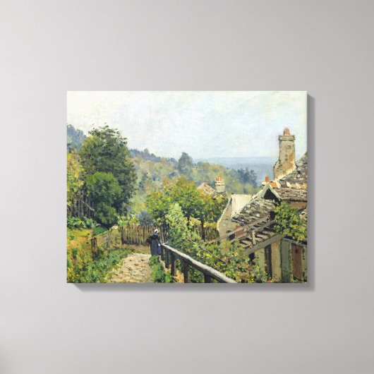 Alfred Sisley | Louveciennes, Hoogte Marly Canvas Afdruk (Voorkant)