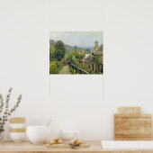 Alfred Sisley | Louveciennes, Hoogte Marly Poster (Keuken)