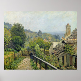 Alfred Sisley | Louveciennes, Hoogte Marly Poster