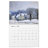 Alfred Sisley Masterstuks Selection Calendar Kalender (Feb 2027)