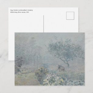 Alfred Sisley - Mist, Voisins Briefkaart