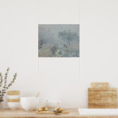 Alfred Sisley - Mist, Voisins Poster (Keuken)