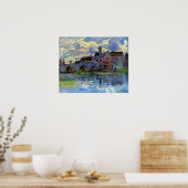 Alfred Sisley - Moret-sur-Loing Poster (Keuken)