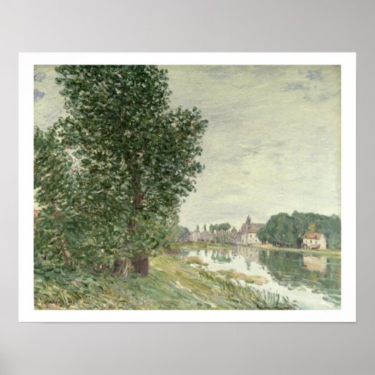 Alfred Sisley | Moret-sur-Loing Poster (Voorkant)