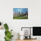Alfred Sisley Orchard in lente Poster (Thuiskantoor)