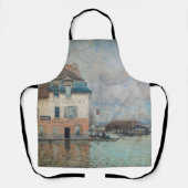 Alfred Sisley - Overstroming bij Port-Marly 1876 Schort (Voorkant)