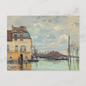Alfred Sisley - Overstroming in Port-Marly 1872 Briefkaart (Voorkant)