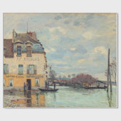 Alfred Sisley - Overstroming in Port-Marly 1872 Cadeaupapier (Vlak)