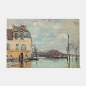 Alfred Sisley - Overstroming in Port-Marly 1872 Deurmat (Voorkant)