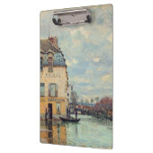 Alfred Sisley - Overstroming in Port-Marly 1872 Klembord (Links)