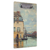 Alfred Sisley - Overstroming in Port-Marly 1872 Klembord (Rechts)