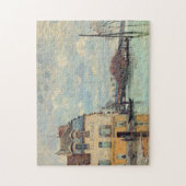 Alfred Sisley - Overstroming in Port-Marly 1872 Legpuzzel (Verticaal)