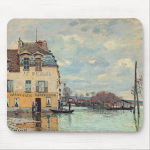 Alfred Sisley - Overstroming in Port-Marly 1872 Muismat