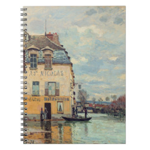 Alfred Sisley - Overstroming in Port-Marly 1872 Notitieboek