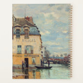 Alfred Sisley - Overstroming in Port-Marly 1872 Planner (Achterkant)