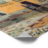 Alfred Sisley - Overstroming in Port-Marly 1872 Poster (Hoek)