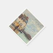 Alfred Sisley - Overstroming in Port-Marly 1872 Servet (Hoek)