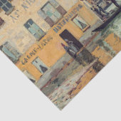 Alfred Sisley - Overstroming in Port-Marly 1872 Tissuepapier (Detail)