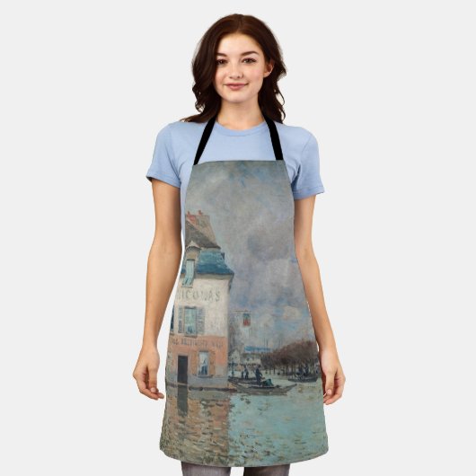 Alfred Sisley - Overstroming in Port-Marly 1876 Schort (Gedragen)