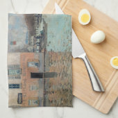 Alfred Sisley - Overstroming in Port-Marly 1876 Theedoek (Quarter Fold)