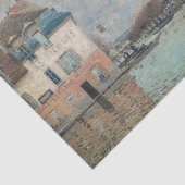 Alfred Sisley - Overstroming in Port-Marly 1876 Tissuepapier (Detail)