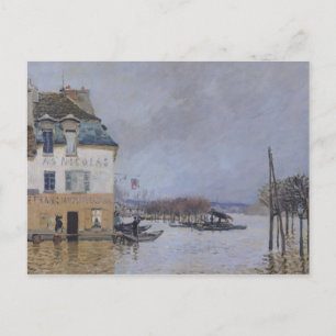 Alfred Sisley   Overstroming in Port-Marly Briefkaart