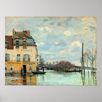 Alfred Sisley Overstroming in Port-Marly