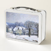 Alfred Sisley - Place Chenil in Marly, Sneeuw Effe (Achterkant)