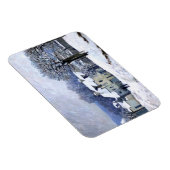 Alfred Sisley Place du Chenil in Marly, sneeuw Magneet (Rechterzijde)