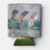 Alfred Sisley - Regatta in Molesey Blikjeskoeler (Voorkant)