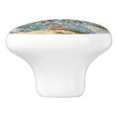 Alfred Sisley - Regatta in Molesey Keramische Knop (Zijkant)