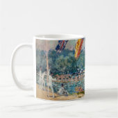 Alfred Sisley - Regatta in Molesey Koffiemok (Links)