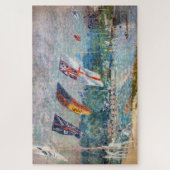 Alfred Sisley - Regatta in Molesey Legpuzzel (Verticaal)