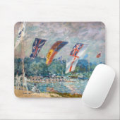 Alfred Sisley - Regatta in Molesey Muismat (Met muis)