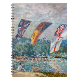 Alfred Sisley - Regatta in Molesey Notitieboek